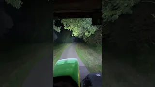 Test oświetlenia John Deere 8530 Led . Wesem