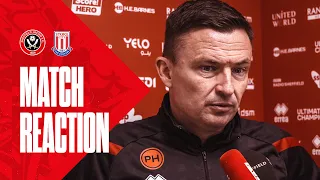 Paul Heckingbottom | Reaction Interview | Sheffield United 3-1 Stoke City