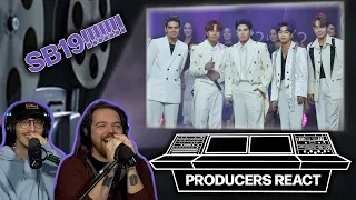 PRODUCERS REACT - SB19 Win Your Heart Opening Song Reaction