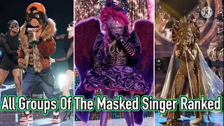All Groups Of The Masked Singer Ranked