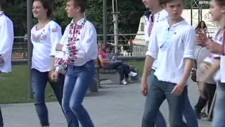 Телеканал ВІТА новини 2015-05-25 Вінничани встановили танцювальний рекорд