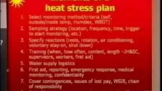 OHCOW Heat Stress Response Plan