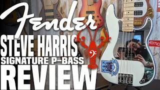Fender Steve Harris Signature P-Bass - Metal Masterpiece or Boat Anchor? - LowEndLobster Review