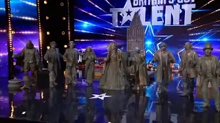 Britain's Got Talent 2019 Big Name Statues Full Audition S13E06