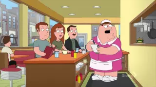 Family Guy - Peter Works at a Local Restaurant