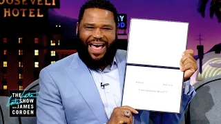 Anthony Anderson Has Graduated
