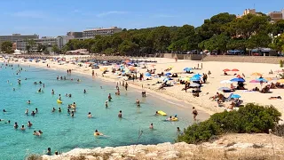 4K🏖Palmanova Mallorca 2021, July, 4, ☀️33°C