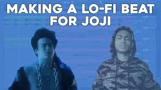 Making a LO-FI beat INSPIRED by Joji's "In Tongues"