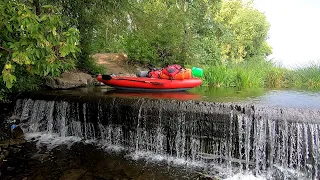 Сплав по реке Воронеж. Липецкий водопад! (6 часть)