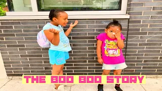 The Boo Boo Story! With Anna & Alina For Kids!