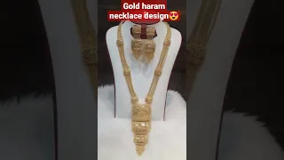 Gold HARAM NECKLACE DESIGN - The Most Trending Necklace Now!#shorts #trending #gold #viral #necklace