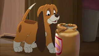 The Fox and the Hound 2 but only when they say "peanut butter"
