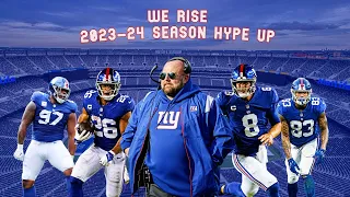NY Giants 2023-24 season Hype Up “We Rise”