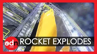 Moment World’s Largest Rocket Fuel Tank Explodes during NASA Test