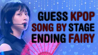KPOP BEST ENDING FAIRIES!! CAN YOU GUESS THE KPOP SONG BY STAGE ENDING FAIRY | THIS IS KPOP GAMES
