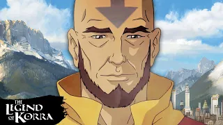 Every Time Aang Appears in The Legend of Korra ⬇️ | Avatar