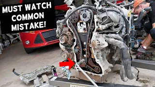 YOU MUST DO THIS WHEN REPLACING TIMING BELT OR TIMING CHAIN