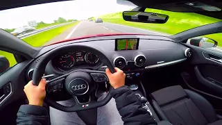 Audi A3 S Line 2018 POV Test Drive