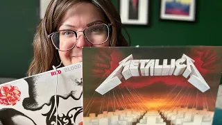 My Vinyl Collection | ASMR (Whispered, Breathing Sounds and Tapping)