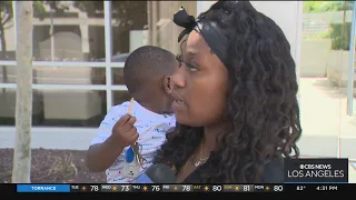 Mother reunited with child after carjacking suspect steals car with boy in backseat