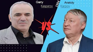 Garry Kasparov Vs. Anatoly Karpov • World Championship Match • Moscow - Russia, 1984