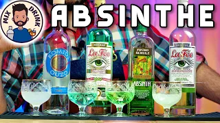 КАК пить АБСЕНТ? Франция против Чехии в трёх видах | La FEE #absinthe @MixDrink​