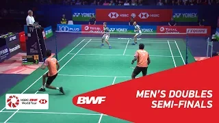 SF | MD | GIDEON/SUKAMULJO (INA) [1] vs RANKIREDDY/SHETTY (IND) | BWF 2018