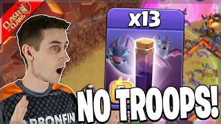 @CarbonFinGaming just 3 STARRED with ONLY BAT SPELLS! - Clash of Clans