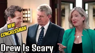 Drew's Ambition - Replacing Senator Mcconkey For Dirty Purposes! General Hospital Spoilers