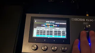 Boss GX-100 tip - How to use current patch number to control solo switch