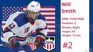 #2 Will Smith (DY) Shift-by-Shift 28.10.22 USHL - NTDP