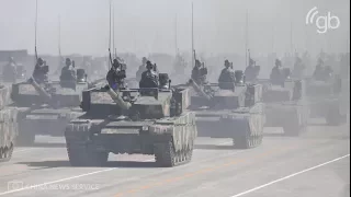 Massive parade celebrates Chinese army's 90th birthday
