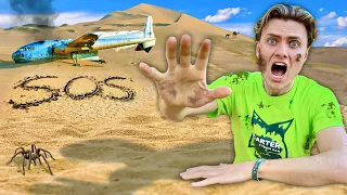 Surviving 24 Hours in the Desert!! (Extreme Challenge)