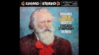 Brahms: Concerto - Heifetz,  Reiner / 브람스: 바이올린협주곡 - 하이페츠, 라이너