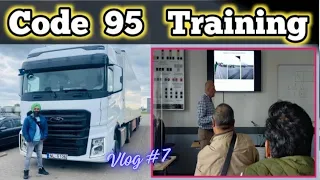 Code 95 Training 5 day Class in latvia Europe truck driver vlog#7 /kod 95 ,code 95 Training