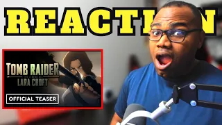 Tomb Raider The Legend of Lara Croft Netflix Teaser  Trailer REACTION