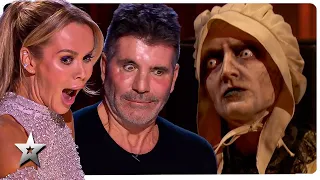 Scary Magic! Auditions That Left The Judges SPOOKED on Got Talent!