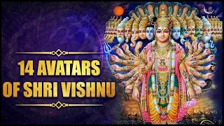 भगवान विष्णु के 14 अवतार | 14 Avatars of Vishnu | Do you know about Lord Vishnu's 14  incarnations