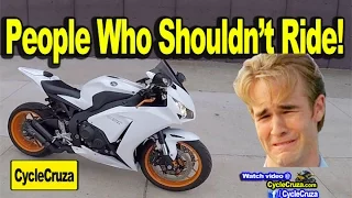 People Who Should NOT Ride a Motorcycle! | MotoVlog