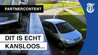 Trucker baalt van foutparkeerder