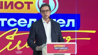 Pendarovski priznao poraz, čestitao pobjednicima