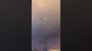 Asi es como tratan de apagar el incendio de Amazonas