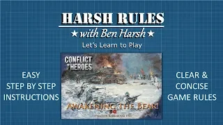 Harsh Rules - Let's Learn To Play Conflict of Heroes: Awakening the Bear