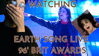 HANNAH'S COMMENTARY  -  EARTH SONG 1996 BRIT AWARDS - MICHAEL JACKSON
