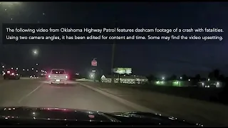 2022 Oklahoma Highway Patrol I-35 pursuit ended with passenger ejections