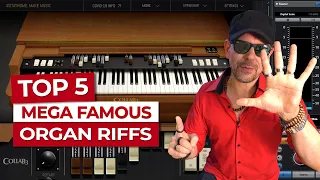 Top 5 Mega Famous Organ Riffs With A Free VST Plugin
