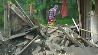 В результате обстрелов Донецка разрушены 13 жилых домов