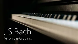 Bach Air on G String on Piano