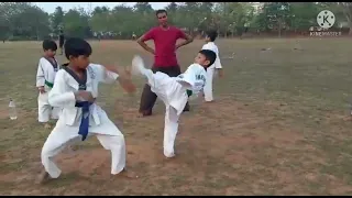 Taekwondo gazab fight speed ooo bhai