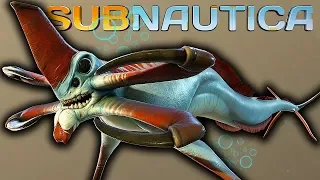 Встреча с Левиафаном-Жнецом // Subnautica #5